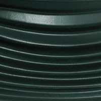 Oceanfoam Tidal Roller - Black - Muscle Massage Foam Roller for Back Pain & Stretching - Firm and Ergonomic Wide Wave Textured - Yoga, Athletics, & Wellness - Full Size, 20" x 5"