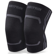 Knee Compression Sleeve for Men and Women (2 Pack), Knee Support Brace for Running and Work out (Medium)
