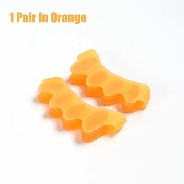 Toe Separators Doctor Recommended Correct Foot and Bunion Pain,Plantar Fasciitis Toe Straightener to Improve Functional Mobility