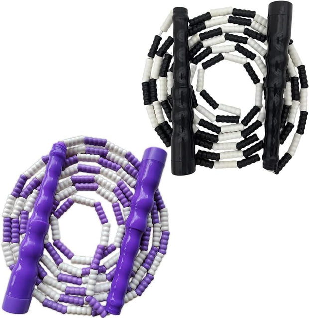 Ponydash Jump Rope, Jump Ropes for Kids, 2 Pack Kids Jump Rope Lightweight &Adjustable &Durable jumping rope for Fitness-Speed Jump Rope for Women Men Youth, Foam Grips Handles for, Workout