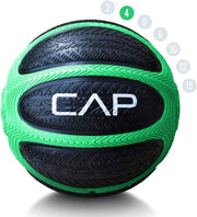 WF Athletic Supply Medicine & Exercise Ball - Durable Rubber & Consistent Weight Distribution; Comfort Textured Grip for Strength, Balance & Core Training, Multiple Choices Available