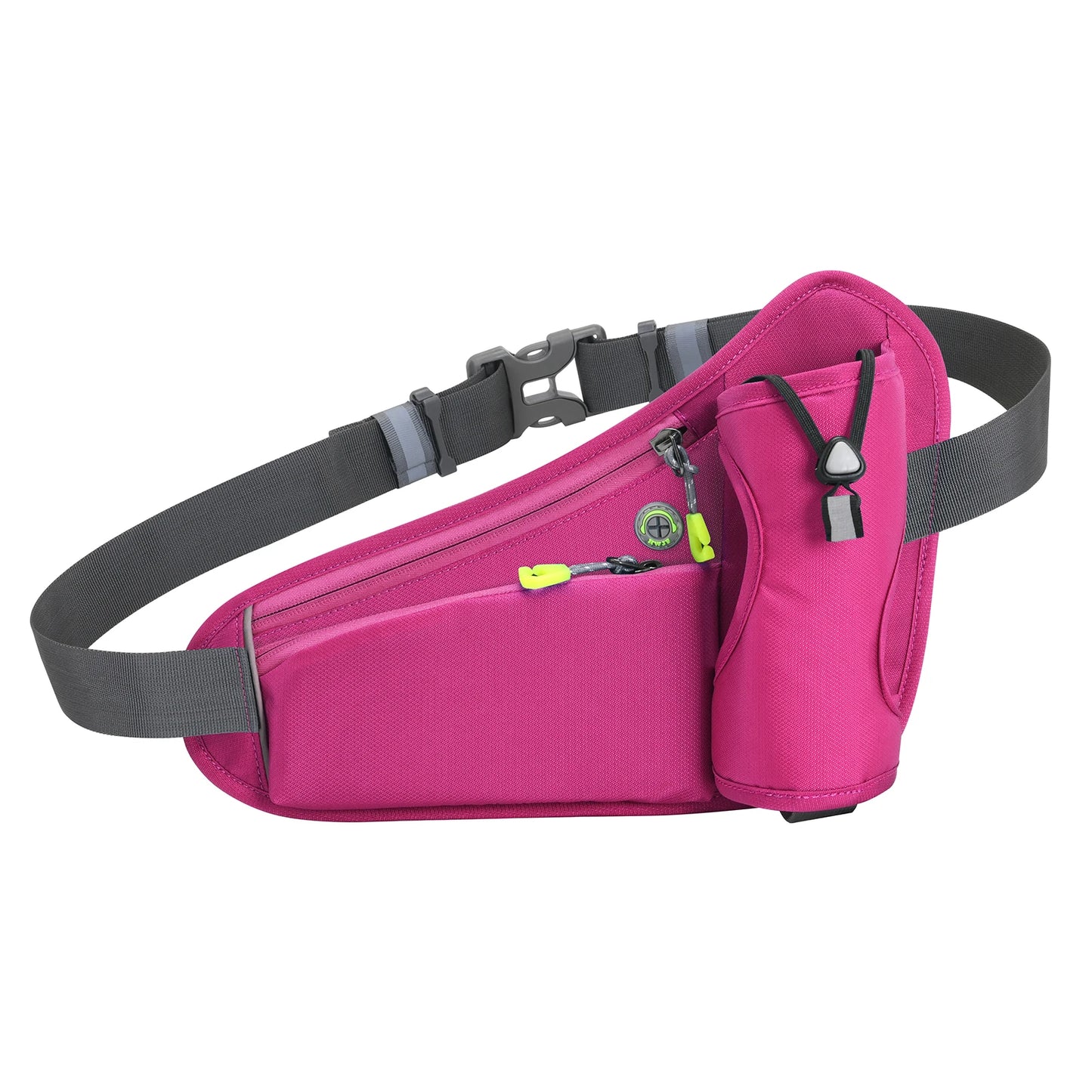 Sports Hydration Belt Bag Running Belt Waist Pack Bum Bag with Water Bottle Holder for Men Women Running Cycle Hiking Walking