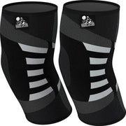 Nordic Lifting Elbow Compression Sleeves (1 Pair) – Support for Pain Relief, Tendonitis, Golfer’s & Tennis Elbow Recovery