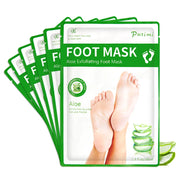 1-10Pcs Exfoliating Foot Mask Foot Spa Pedicure Socks Removing Dead Skin Whitening Heels Peeling Anti Cracked Foot Skin Care