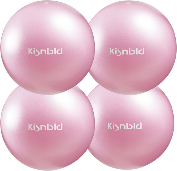 Small Exercise Ball, 9 Inch Mini Pilates Ball, Anti Burst and Slip Resistant Mini Yoga Ball for Stability, Fitness, Physical Therapy, Stretching & Core Strength Workout at Home Gym & Office