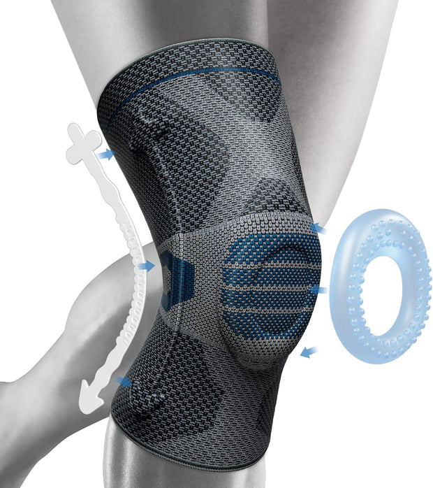 NEENCA Professional Knee Brace for Pain Relief, Medical Knee Support with Patella Pad & Side Stabilizers, Compression Knee Sleeve for Meniscus Tear, ACL, Joint Pain, Runner, Workout - FSA/HSA Eligible