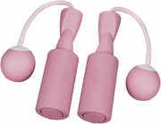 Weighted Jump Rope Without Rope Skipping Rope No Line Speed Rope Cordless For Fitness Workout Anywhere Ropeless Bod Rope for Exercise Training Beachbody Build