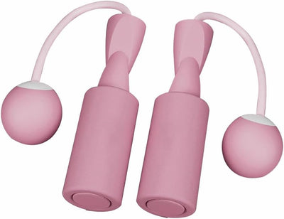 Weighted Jump Rope Without Rope Skipping Rope No Line Speed Rope Cordless For Fitness Workout Anywhere Ropeless Bod Rope for Exercise Training Beachbody Build