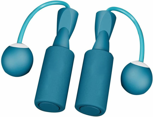 Weighted Jump Rope Without Rope Skipping Rope No Line Speed Rope Cordless For Fitness Workout Anywhere Ropeless Bod Rope for Exercise Training Beachbody Build