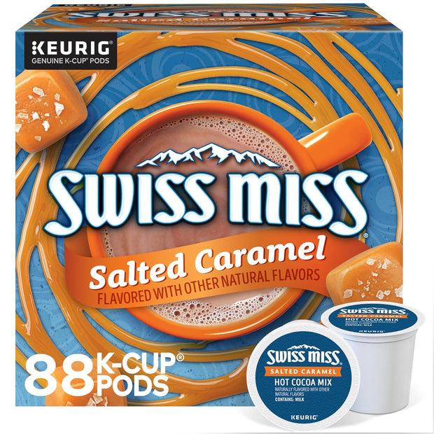 Swiss Miss Milk Chocolate Hot Cocoa, Single-Serve Keurig K-Cup Pods, Hot Chocolate, 44 Count