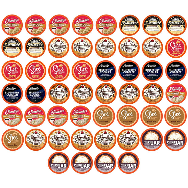 Two Rivers Coffee Hot Chocolate Pods Single Serve Cocoa Variety Sampler Pack Compatible with 2.0 Keurig K-Cup Brewers, 40 Count