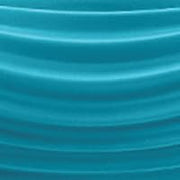 Oceanfoam Tidal Roller - Black - Muscle Massage Foam Roller for Back Pain & Stretching - Firm and Ergonomic Wide Wave Textured - Yoga, Athletics, & Wellness - Full Size, 20" x 5"