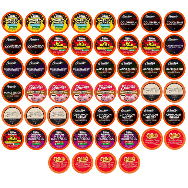 Two Rivers Coffee Hot Chocolate Pods Single Serve Cocoa Variety Sampler Pack Compatible with 2.0 Keurig K-Cup Brewers, 40 Count