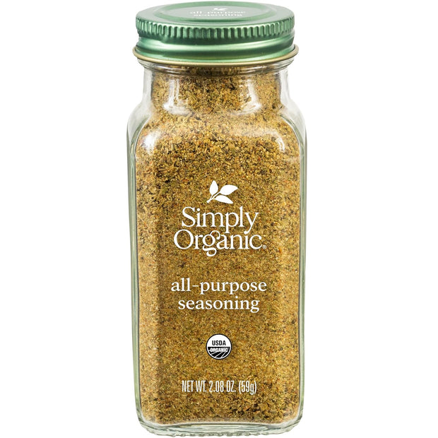 Simply Organic Italian Seasoning, 0.95 Ounce, Organic Herbs, Oregano, Majoram, Thyme, Rosemary, Basil, Sage, Kosher, NonGMO