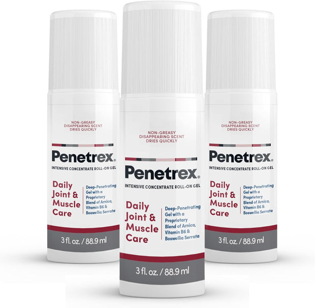 Penetrex Joint & Muscle Therapy - Soothing Muscle Rub for Back, Neck, Hands, Feet - Premium Whole Body Rub with Arnica, Vitamin B6 MSM & Boswellia - Non-Greasy 2oz Cream