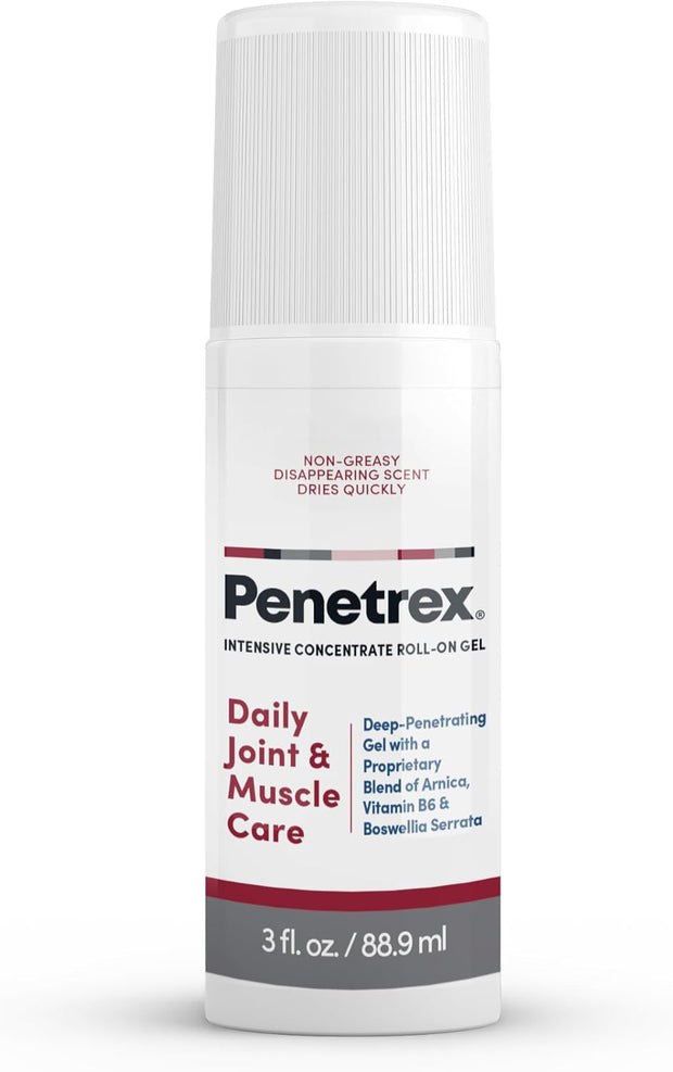 Penetrex Joint & Muscle Therapy - Soothing Muscle Rub for Back, Neck, Hands, Feet - Premium Whole Body Rub with Arnica, Vitamin B6 MSM & Boswellia - Non-Greasy 2oz Cream