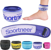 Sportneer Ankle Weights 0.5/1/2/3/5 LBS 1 Pair Wrist Leg Arm Weights for Women Men Kids Child with Adjustable Straps, Strength Weighted for Jogging Running Walking Fitness Gym Workout