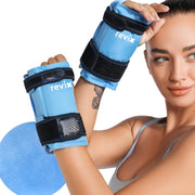 REVIX Wrist Ice Pack Wrap for Carpal Tunnel, Reusable Gel Ice Pack for Hand Relaxation, Cold Compress, Enhancing Comfort and Soothing Fatigue, 1Pack