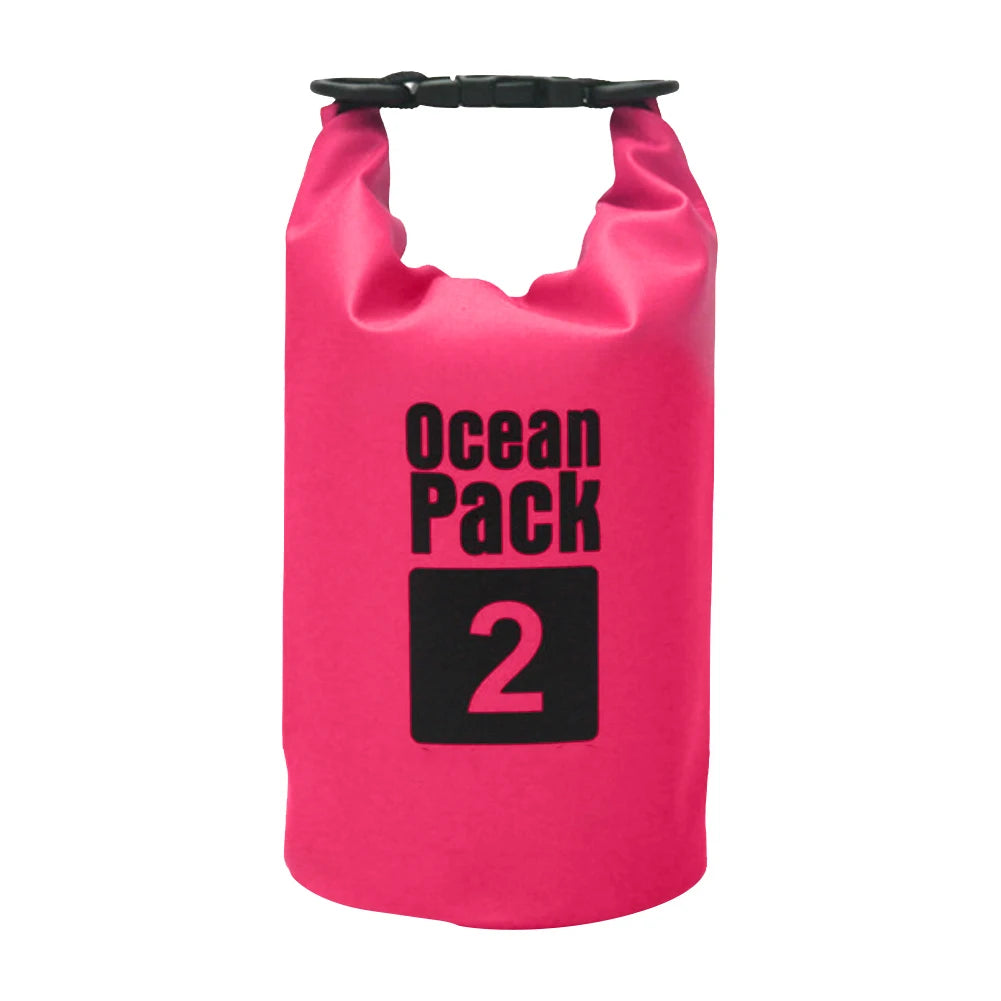 PVC Swimming Bucket Dry Bag Tow Float Dry Bag Double Air Bag Waterproof Double AirBags For Swimming Pool Open Water Sport Tools