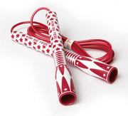 Skipping Jump Rope for Fitness Workout - Light Weight, Adjustable, Tangle Free, Excellent line control for Cardio Boxing, CrossFit, Training Exercise All Ages and Gender ( Special Luxury, KA-220, Made in Korea)