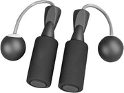 Weighted Jump Rope Without Rope Skipping Rope No Line Speed Rope Cordless For Fitness Workout Anywhere Ropeless Bod Rope for Exercise Training Beachbody Build