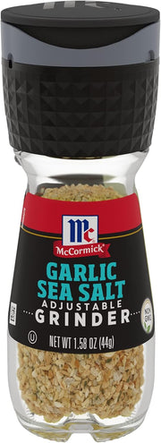 McCormick Garlic Sea Salt Grinder, 1.58 oz