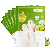 1-10Pcs Exfoliating Foot Mask Foot Spa Pedicure Socks Removing Dead Skin Whitening Heels Peeling Anti Cracked Foot Skin Care