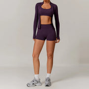 Sportswear Seamless Yoga Set 2/3PCS Gym Clothes Sportswear Yoga Suits For Women Fitness Set Tracksuits Sports Bra Gym Leggings