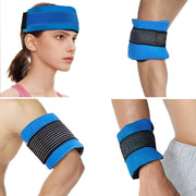 Soft Ice Packs Reusable Gel Pack 2, Hot and Cold Gel Ice Packs for Injuries, Headaches, Joint Pain Relief, Comfort Ice Pack Flexible Therapy on Neck, Ankle, Knee, Leg, Shoulder, Elbow, Wrist, Feet