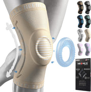 NEENCA Professional Knee Brace for Pain Relief, Medical Knee Support with Patella Pad & Side Stabilizers, Compression Knee Sleeve for Meniscus Tear, ACL, Joint Pain, Runner, Workout - FSA/HSA Eligible