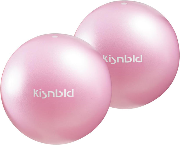 Small Exercise Ball, 9 Inch Mini Pilates Ball, Anti Burst and Slip Resistant Mini Yoga Ball for Stability, Fitness, Physical Therapy, Stretching & Core Strength Workout at Home Gym & Office