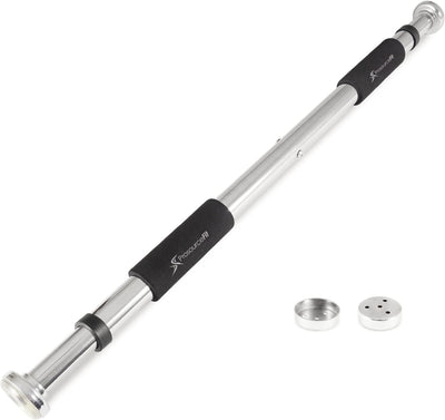 ProsourceFit Heavy Duty Doorway Mount Pull Up/Chin-Up Bar, Adjustable with Foam Grips for Home Workouts