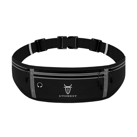 UTOBEST Professional Running Waist Bag Lightweight Thin Marathon Yoga Belt Pack Sports Pack Bags