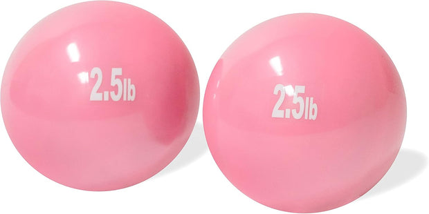 Trademark Innovations Weighted Toning Exercise Ball - Set of 2