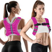 Weighted Vest Woman, 6lb/8lb/12lb/16lb/20lb, Adjustable Women Weighted Vest for Walking, Strength Training, Running, Fitness, Muscle Building, Black