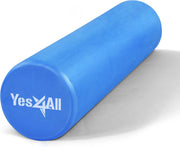 Yes4All EVA Firm Foam Roller for Back - Round Back Roller for Exercise, Yoga & Pilates 12/18/24/36 inch