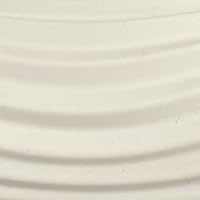 Oceanfoam Tidal Roller - Natural - Muscle Massage Foam Roller for Back Pain & Stretching - Firm and Ergonomic Wide Wave Textured - Yoga, Athletics, & Wellness - Full Size, 20" x 5"