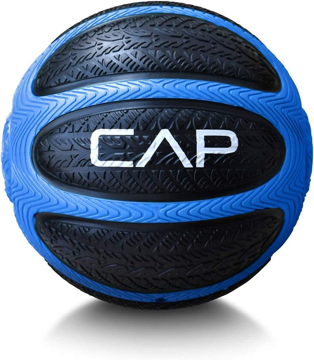 WF Athletic Supply Medicine & Exercise Ball - Durable Rubber & Consistent Weight Distribution; Comfort Textured Grip for Strength, Balance & Core Training, Multiple Choices Available