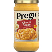 Prego Alfredo Pasta Sauce with Roasted Garlic and Parmesan Cheese, 14.5 oz Jar