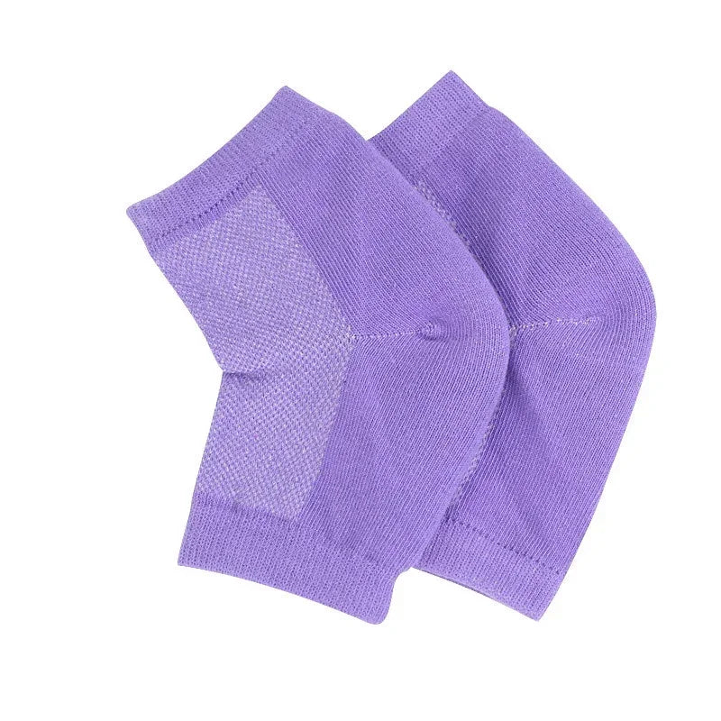 1Pair Silicone Moisturizing Gel Heel Socks Reusable Anti Cracked Chapped Foot Smooth Skin Care Exfoliating Foot Protector Tools