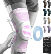 NEENCA Professional Knee Brace for Pain Relief, Medical Knee Support with Patella Pad & Side Stabilizers, Compression Knee Sleeve for Meniscus Tear, ACL, Joint Pain, Runner, Workout - FSA/HSA Eligible