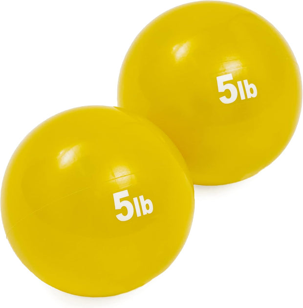 Trademark Innovations Weighted Toning Exercise Ball - Set of 2