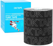 OK TAPE Turf Tape Football, Extra Wide Kinesiology Tape, Protects Arm from Turf Burn, Waterproof, Flexible, Super Sticky, White Athletic Tape (4 Inch x 30 Feet)