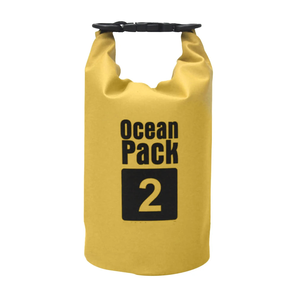 PVC Swimming Bucket Dry Bag Tow Float Dry Bag Double Air Bag Waterproof Double AirBags For Swimming Pool Open Water Sport Tools