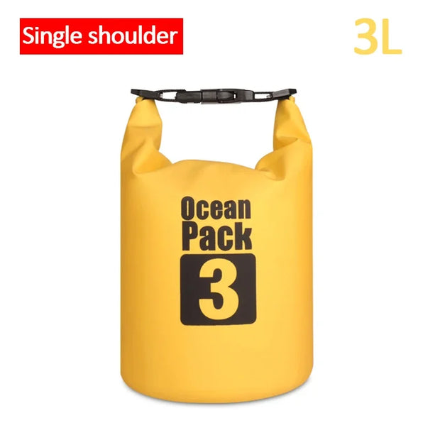 Waterproof PVC Dry Bag for Women Men 2L/5L/10L/15L/20L/30L Outdoor Sport Storage Bag for Kayaking, Boating, Fishing, Swimming