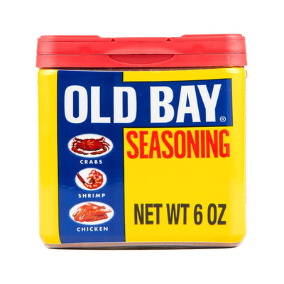 OLD BAY Seasoning, Classic Seafood, Non GMO, Gluten Free, Unique Blend of 18 Herbs & Spices for Shrimp, Crab Dip, Seafood & More, 6 oz