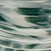 Oceanfoam Ripple Travel Foam Roller (11" x 3.35") Firm Mini Foam Roller for Physical Therapy, Deep Tissue Massage, Back Pain - High Density, Ergonomic Wave Textured - Yoga, Exercise (Black Marbled)