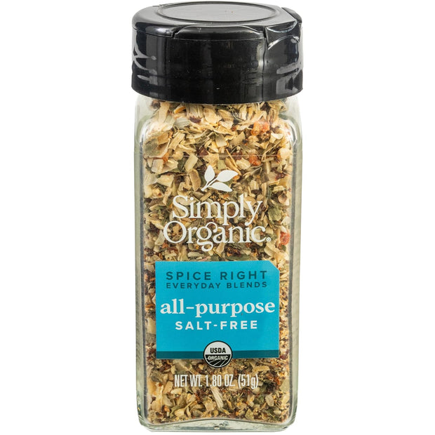 Simply Organic Italian Seasoning, 0.95 Ounce, Organic Herbs, Oregano, Majoram, Thyme, Rosemary, Basil, Sage, Kosher, NonGMO