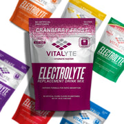 Vitalyte Electrolyte Powder Drink Mix, Isotonic Electrolyte Hydration Mix, Gluten Free Post Workout Powder Mix, Pack of 1, 35 oz., Cranberry Frost Flavor