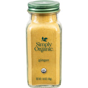 Simply Organic Ground Ginger Root, 1.64 Ounce, Non ETO, Non Irradiated, Non GMO, Complements Both Sweet & Savory Dishes